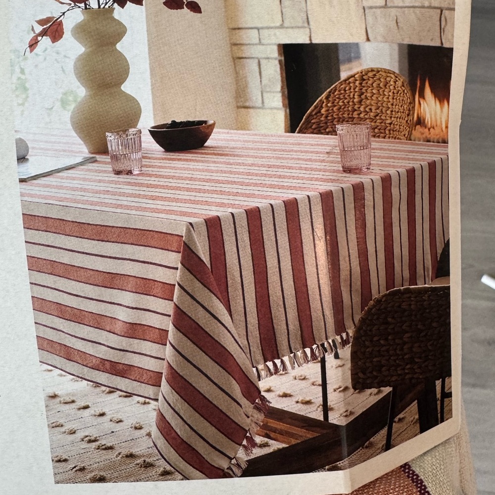 Threshold Fall Tabelcloth 60x104